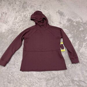 32 Degrees Heat Womens Hoodie S Polyester Spandex Plum 6692